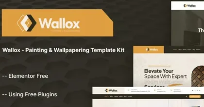 Wallox - Painting & Wallpapering Template Kit