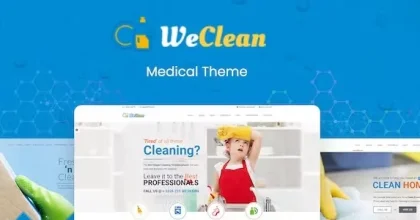 We Clean – Cleaning WordPress