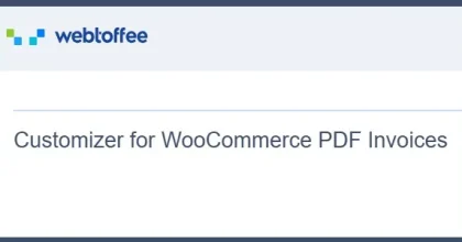 WebToffee Customizer for WooCommerce PDF Invoices