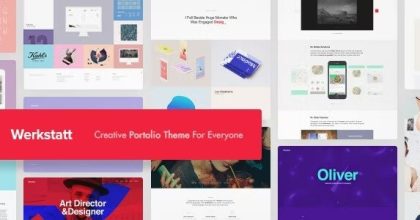 Werkstatt 4.7.5 – Creative Portfolio WordPress Theme