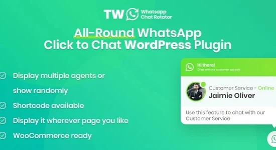 WhatsApp Chat for WordPress and WooCommerce