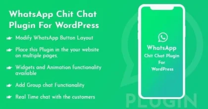 WhatsApp Chit Chat Plugin For WordPress