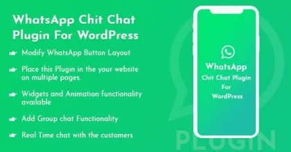 WhatsApp Chit Chat Plugin For WordPress