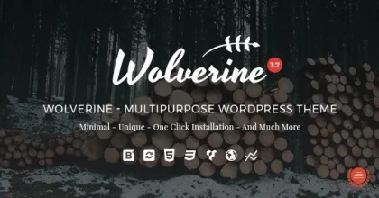 Wolverine – Responsive Multi-Purpose Theme