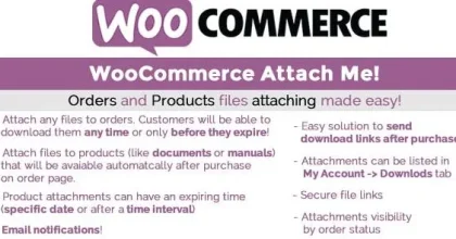 WooCommerce Attach Me!