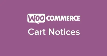 WooCommerce Cart Notices