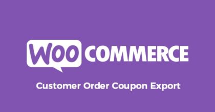 WooCommerce Customer Order Coupon Export