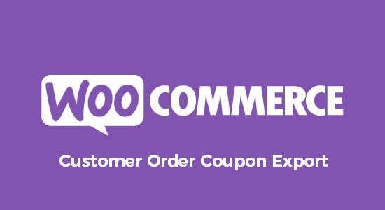 WooCommerce Customer Order Coupon Export