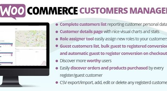 WooCommerce Customers Manager