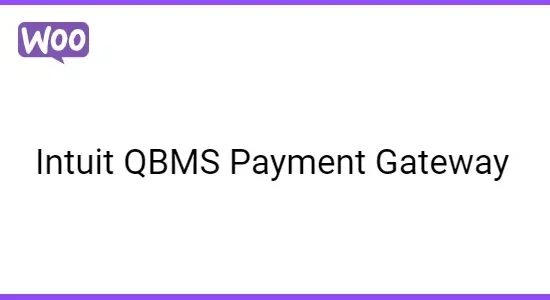 WooCommerce Intuit QBMS Payment Gateway