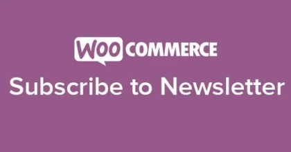 WooCommerce Newsletter Subscription