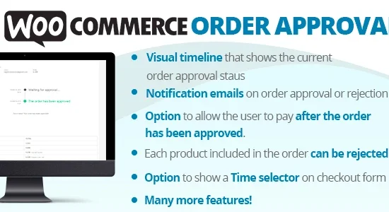 WooCommerce Order Approval