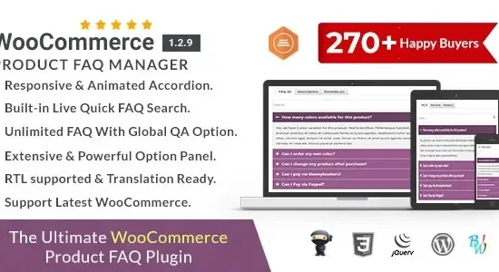WooCommerce Product FAQ Manager