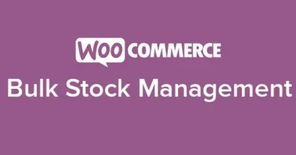Woocommerce Bulk Stock Management