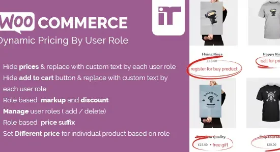 Woocommerce Dynamic Pricing By User Role