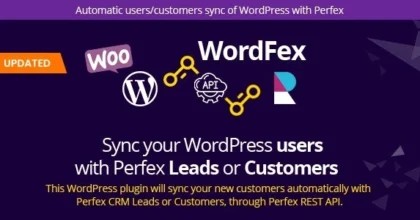 WordFex Syncronize WordPress with Perfex