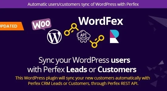 WordFex Syncronize WordPress with Perfex