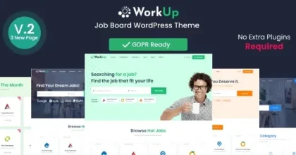 Workup - Job Board WordPress Theme