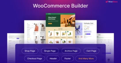 WowStore Woocommerce Store Builder Plugin