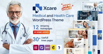 Xcare – Medical and Health Care WordPress Theme