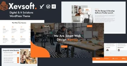 Xevsoft - Digital & It Solutions WordPress Theme