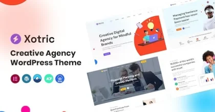 Xotric – Creative Agency WordPress Theme + RTL