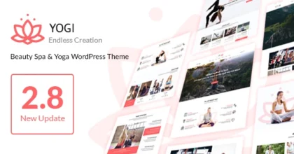 Yogi Health Beauty & Yoga WordPress Theme