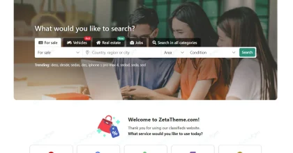 Zeta Osclass Theme