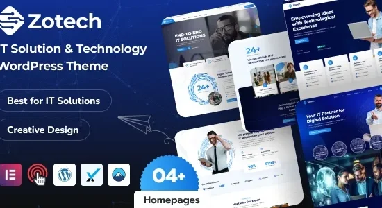 Zotech – IT Solutions & Technology WordPress Theme