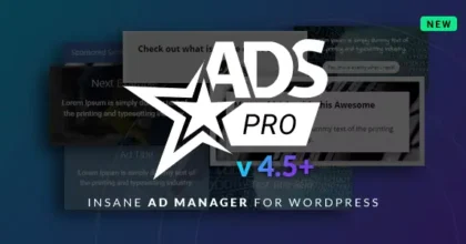 Ads Pro Plugin WordPress Advertising Manager