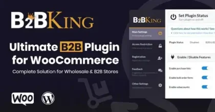 B2BKing The Ultimate WooCommerce B2B & Wholesale Plugin