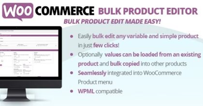 WooCommerce Bulk Product Editor