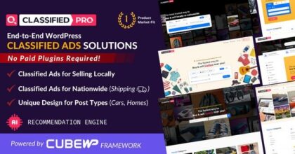 ClassifiedPro Local Classifieds Ads WordPress Theme