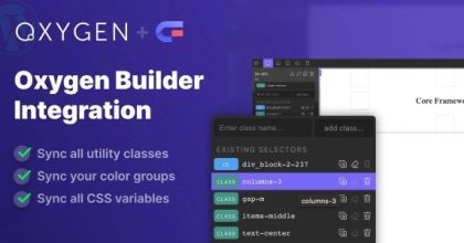 core framework oxygen builder integration