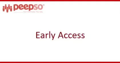 early-access-peepso