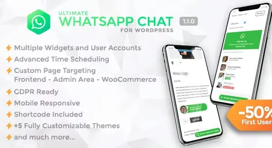 Ultimate WhatsApp Chat WordPress Support Plugin