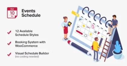 Events Schedule WP Plugin