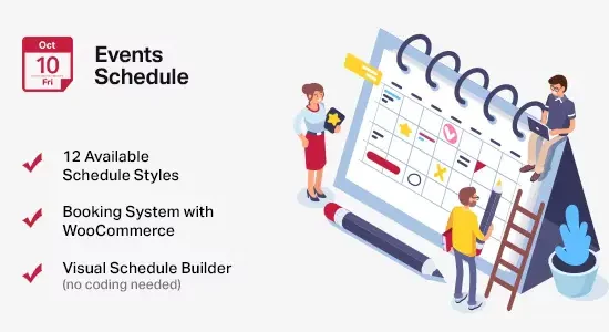 Events Schedule WP Plugin