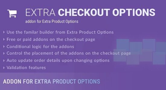 Extra Checkout Options Addon for Product