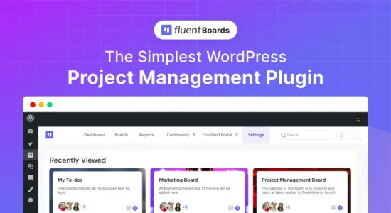 fluent board WordPress Project Management Plugin