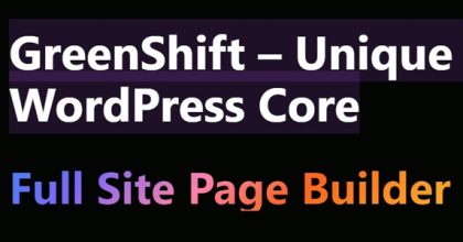 greenshift-unique-wordpress-core