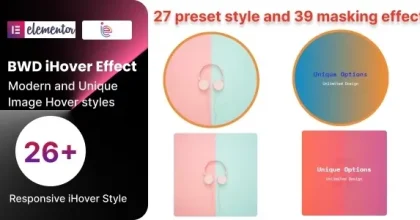 iHover effect – addon for Elementor