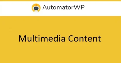 AutomatorWP Multimedia Content