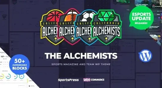 Alchemists eSports News WordPress Theme