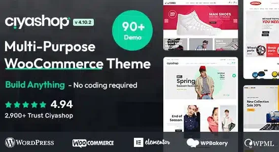 CiyaShop Multipurpose WooCommerce Theme