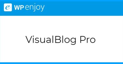 WP Enjoy VisualBlog Pro