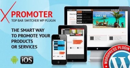 xPromoter - Top Bar Switcher Responsive WordPress Plugin